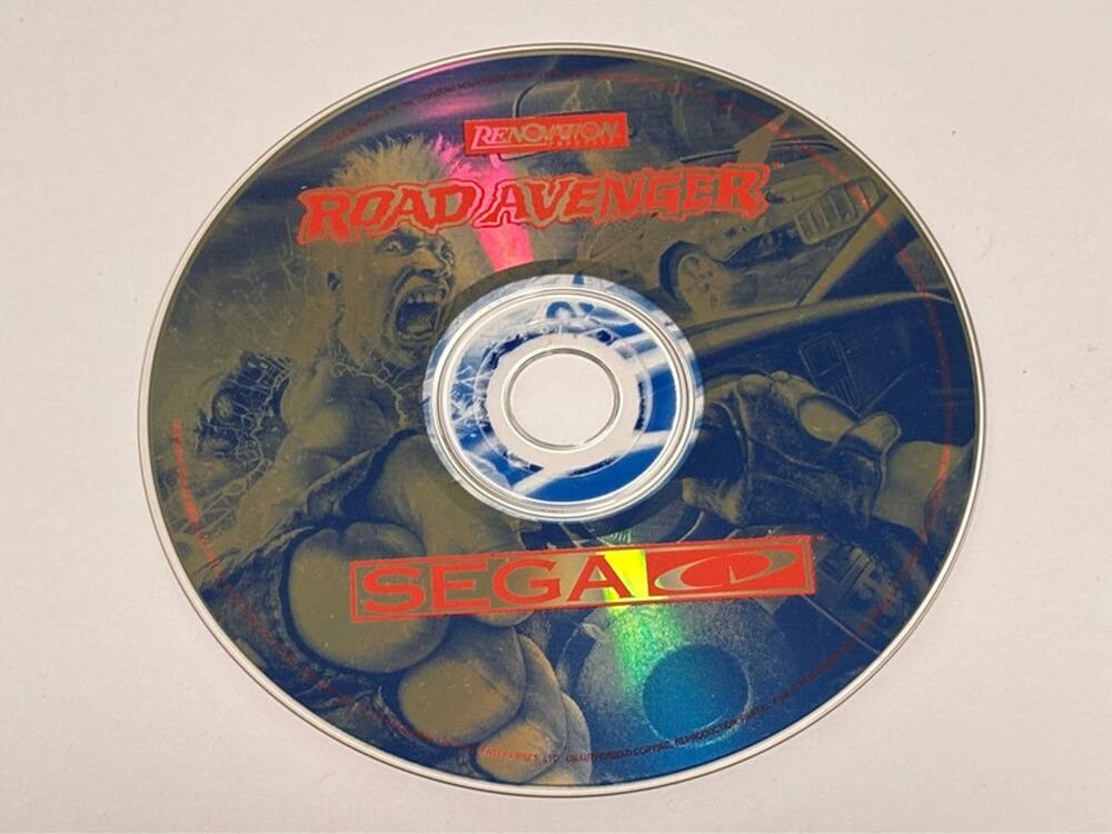 Road Avenger 1993 Sega CD Game Disc Only Renovation Products